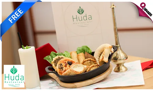 Enter the Draw to win a FREE Iftar or Suhoor for FOUR with Shisha at Huda Restaurant, Hotel Park! Follow Huda Restaurant on Instagram & Facebook!